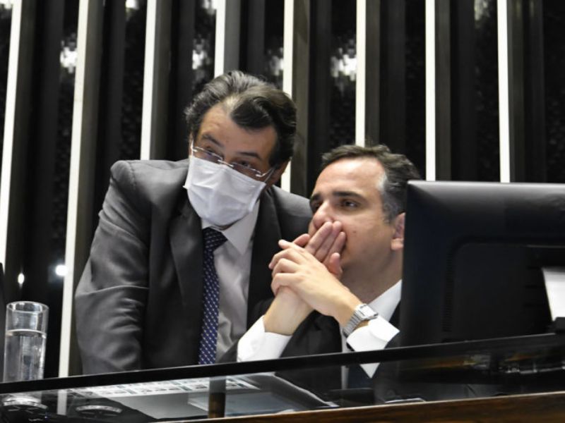 Eduardo Braga e Rodrigo Pacheco