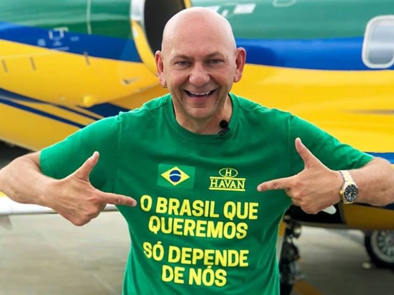 Luciano Hang , da Havan, diz que deseja sucesso ao governo Lula