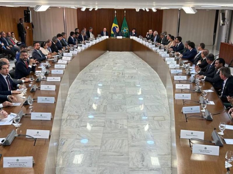 Lula reunião com governadores