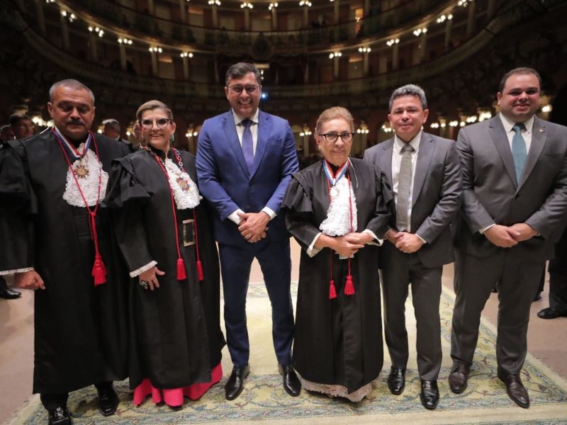 Governador Wilson Lima e a nova presidência do TJAM