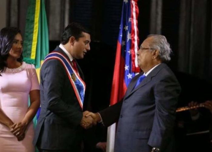 Wilson Lima e Amazonino Mendes