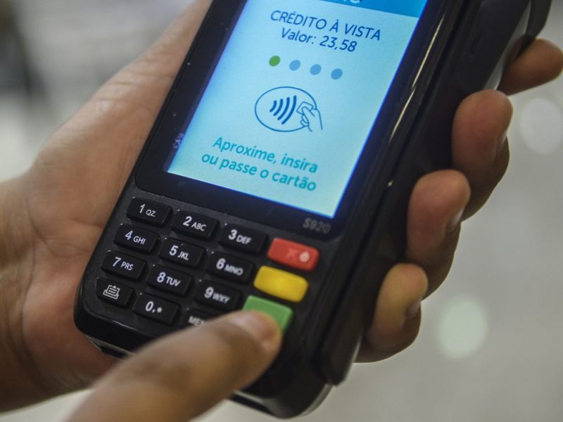 Máquina de cartão de crédito