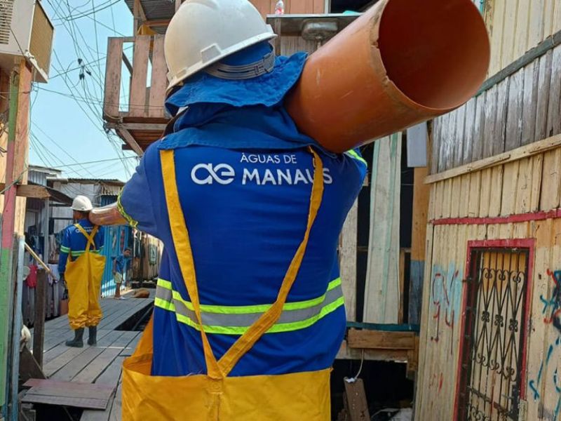 esgoto águas de manaus