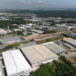 Vista aérea do Polo Industrial de Manaus