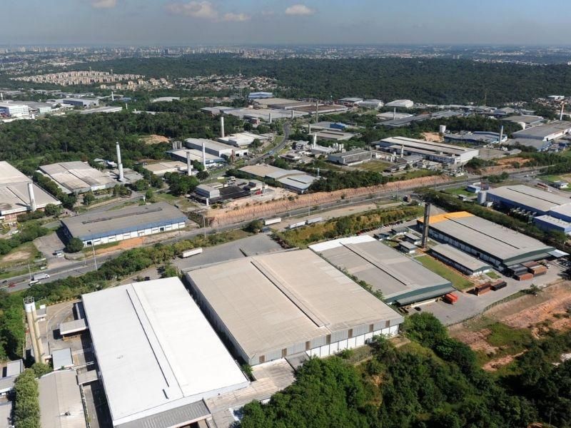 Vista aérea do Polo Industrial de Manaus