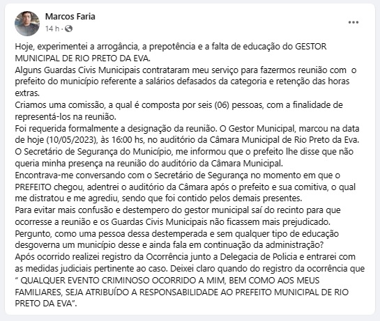 Reprodução/Facebook