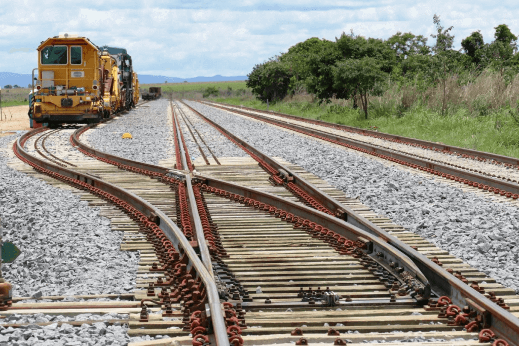 Imagem da ferrovia Norte-Sul