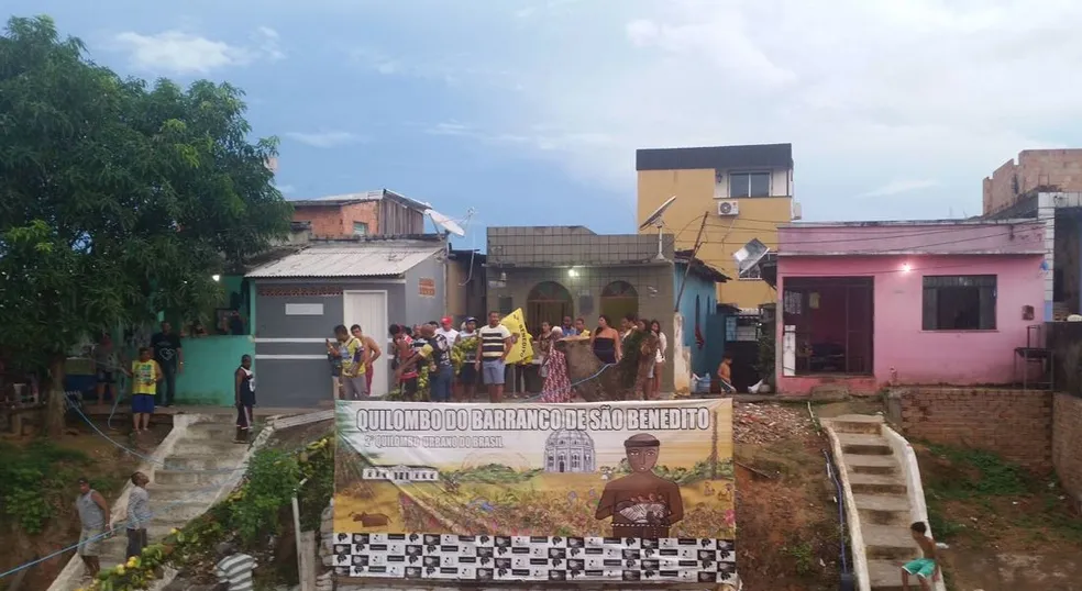 Quilombo de São Benedito, no bairro Praça 14, em Manaus