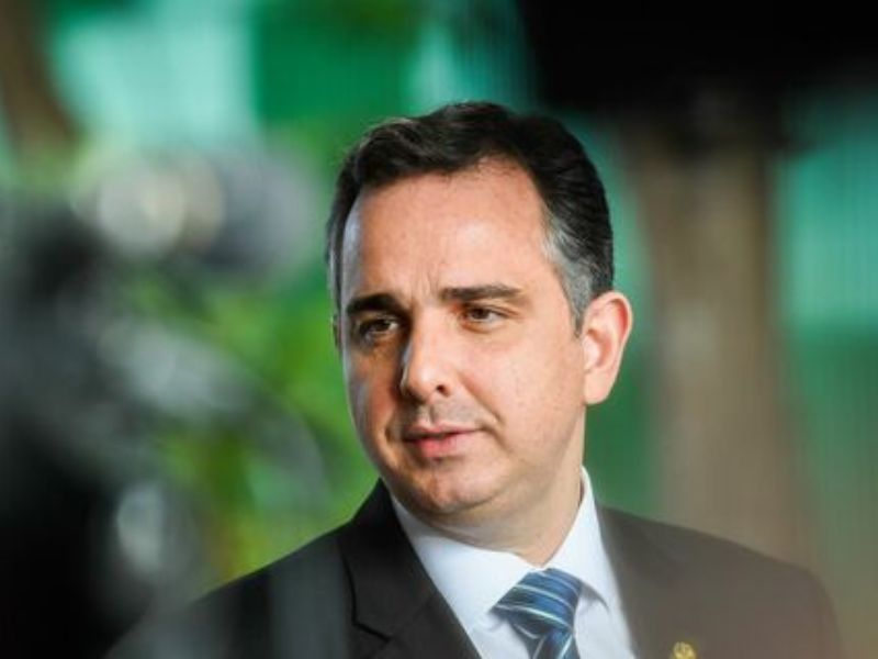 O autor do projeto e presidente do Senado, Rodrigo Pacheco (PSD-MG)