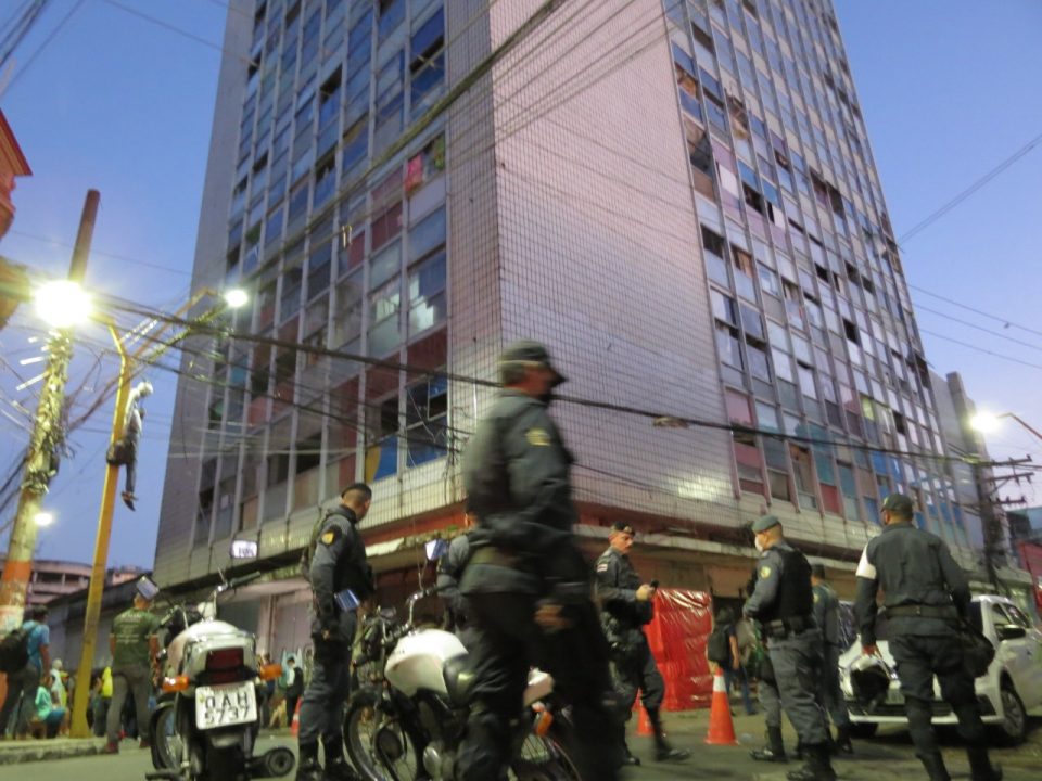 Prédio Alcir Matos, no Centro de Manaus