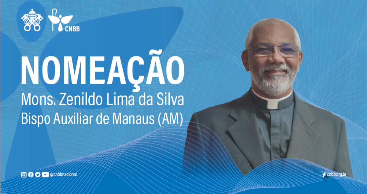 Padre Zenildo Lima nomeado bispo auxiliar de Manaus pelo papa Francisco