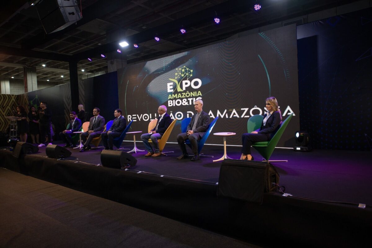 Auditório da feira AmazoniaExpo