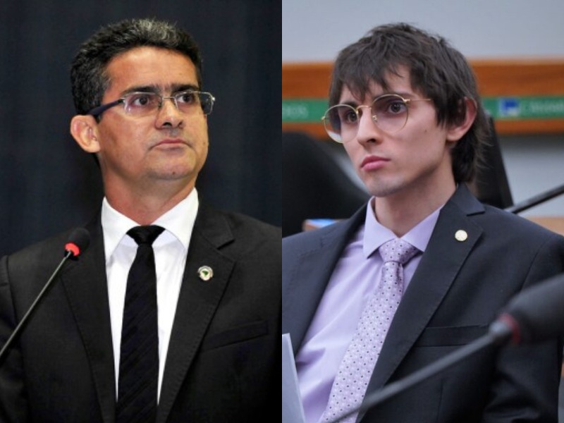 prefeito David e deputado Amon