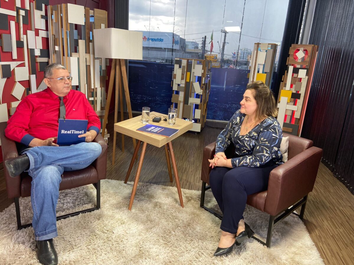 Maria do Carmo Seffair concede entrevista ao RealTime1 Play