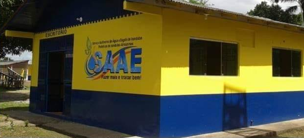 Sede do Serviço Autônomo de Água e Esgoto de Iranduba (SAAE) - Foto: Reprodução/Facebook@saae.iranduba.3