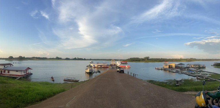 Imagem do Portinho de Manaquiri, no Amazonas