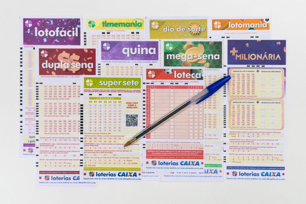 Volantes da Loteria Caixa - (Foto: Divulgação/Caixa Econômica)