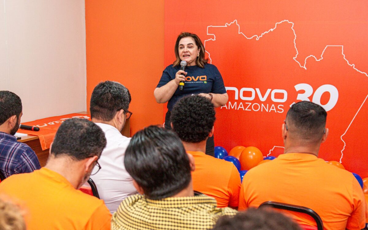 Reunião com os filiados do Partido Novo - (Foto: Divulgação)
