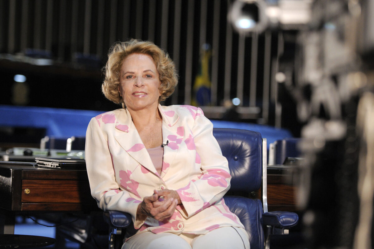 Eunice Michiles, primeira senadora eleita do País