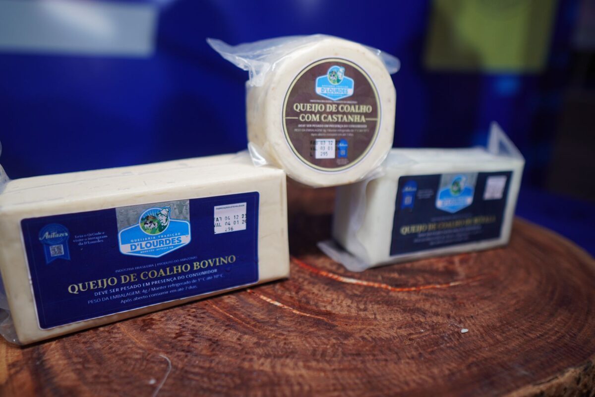 Produtos Queijaria D’Lourdes. Foto: Wellington Mamud
