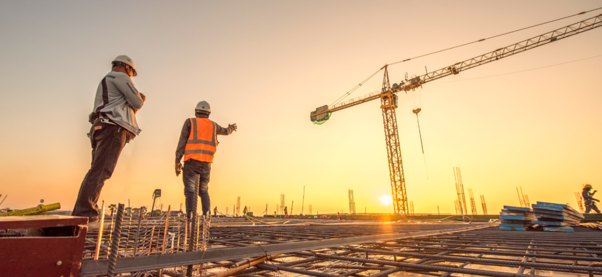 Contrutores, obra parada, construção