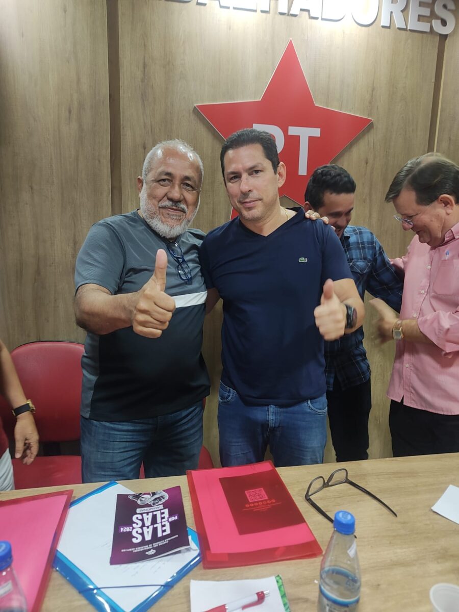 Ex-deputados federais Ricardo Moraes e Marcelo Ramos, ambos do PT