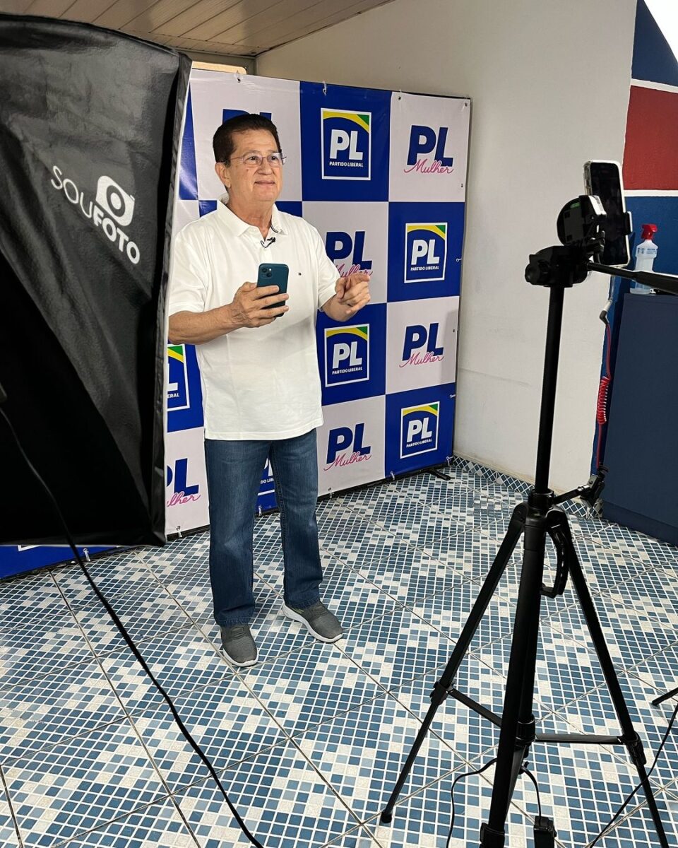 Alfredo Nascimento é presidente do PL no Amazonas. (Foto: Reprodução/Instagram@alfredonascimentooficial)