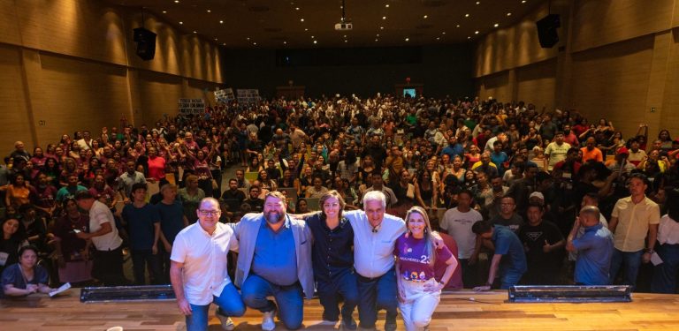 Em evento, Amom anunciou a primeira de suas propostas para Manaus. Foto: Divulgação/Cidadania