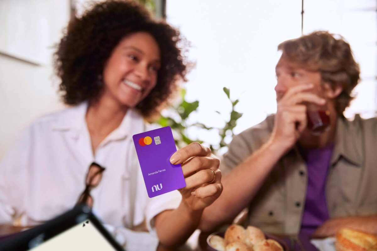 Nubank é avaliado em US$ 58 bilhões, o equivalente a R$ 299,2 bilhões pelo câmbio desta terça (Foto: Reprodução/Site do Nubank)