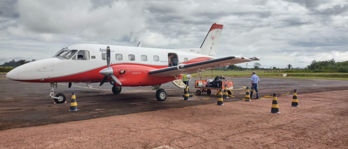 O voos estão programado para ocorrer duas vezes por semana entre Manaus e Sul do Amazonas - (Foto Divulgação/VINCI Airports)