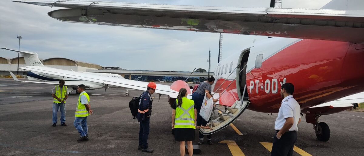 O voos estão programado para ocorrer duas vezes por semana entre Manaus e Sul do Amazonas - (Foto Divulgação/VINCI Airports)
