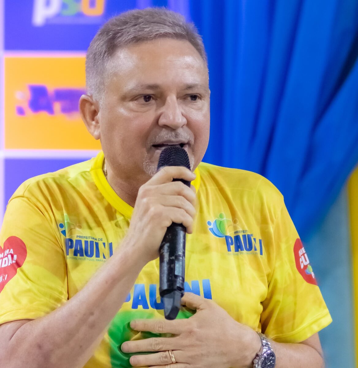 Prefeito de Pauini, Renato Afonso (União Brasil) quer deixar legado de obras no município (Foto: Divulgação)