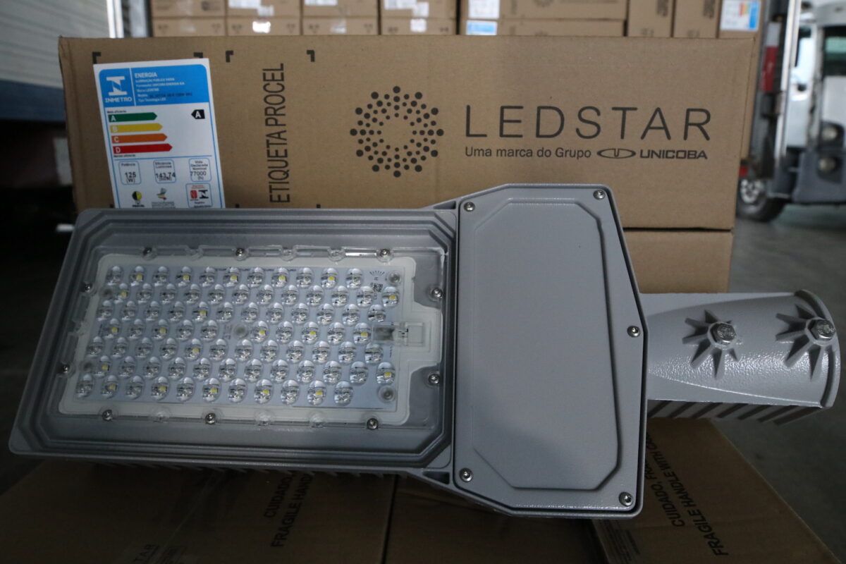 Luminárias de LED produzidas na ZFM