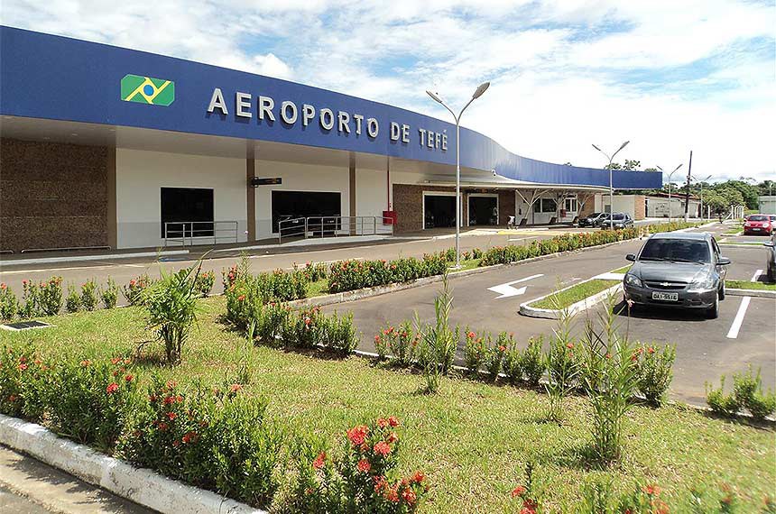 Aeroporto de Tefé será beneficiado com energia solar (Foto: Divulgação)