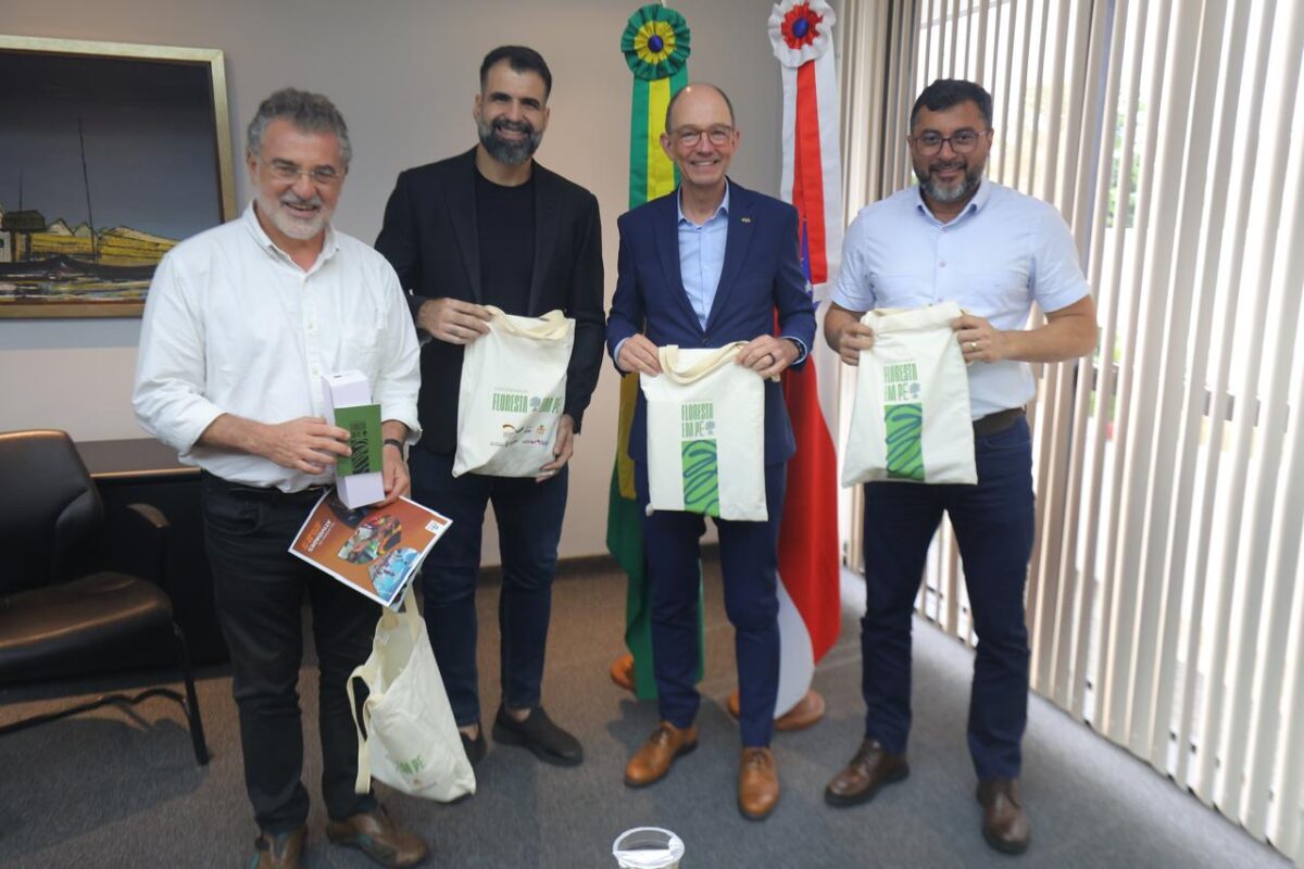 Bioeconomia: Banco alemão viabilizará mais de 13 milhões de euros para execução do programa no Amazonas (Foto: Diego Peres / Secom)