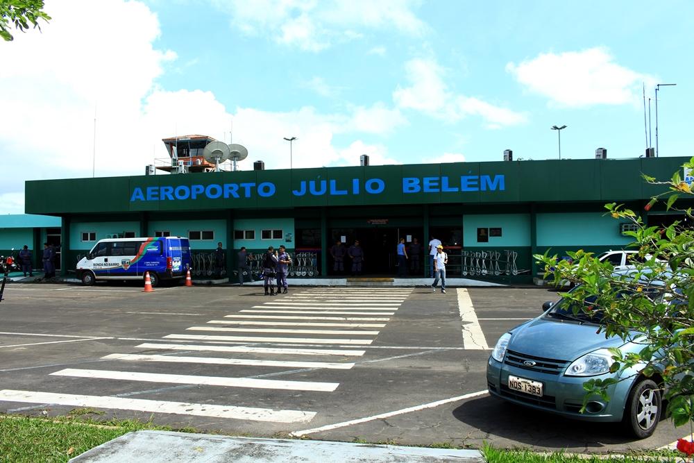 Aeroporto Júlio Belém em Parintins (Foto: Divulgação/Semcom da Prefeitura de Parintins