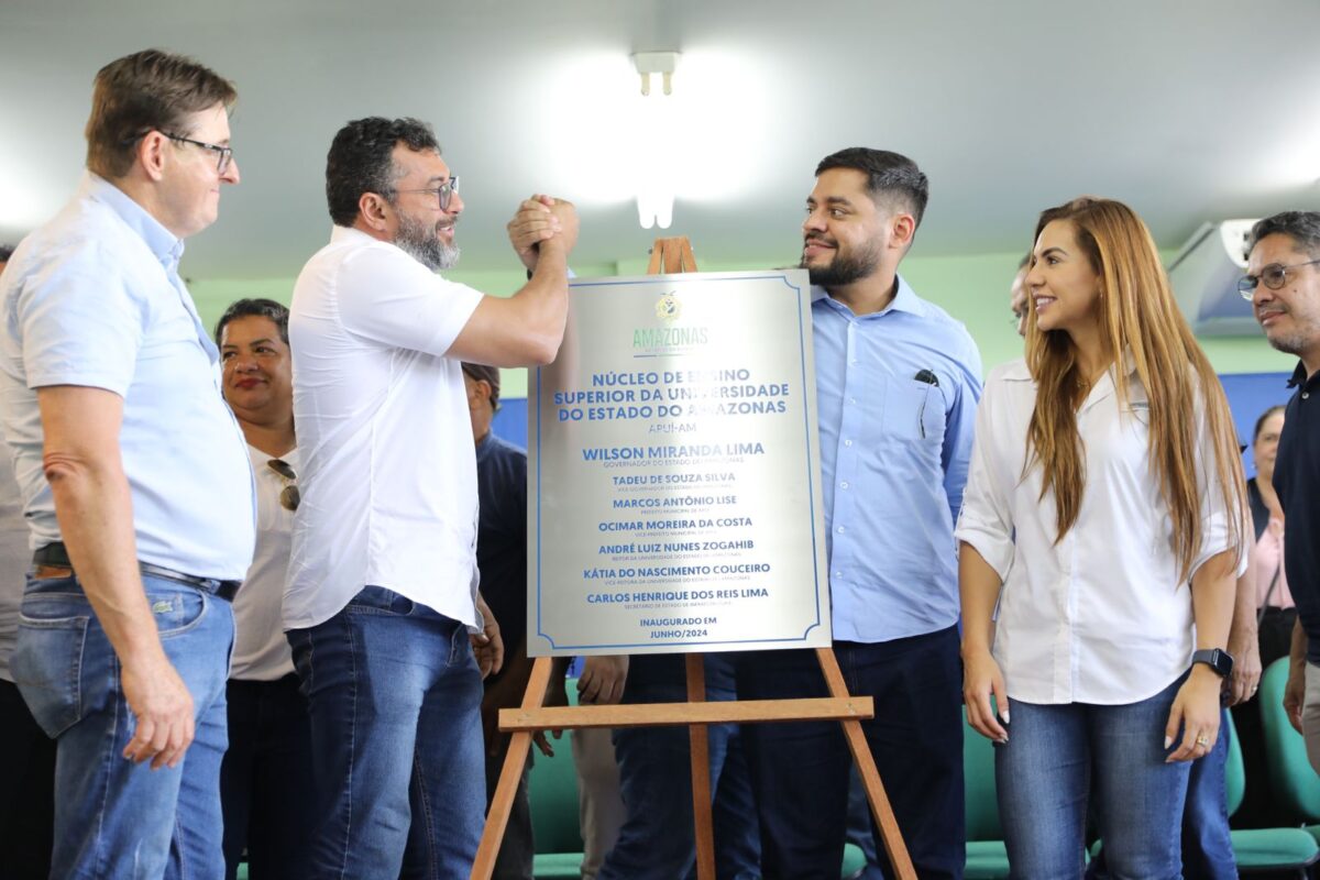Em Apuí, Wilson Lima inaugura núcleo da UEA, entrega investimentos para setor primário e vistoria obras ( Foto: Antônio Lima / Secom)