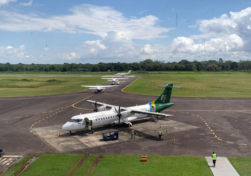 VOOS: Uma estrutura para prover os serviços de navegação aérea está sendo montada para o 57º Festival Folclórico de Parintins (Foto: CINDACTA IV)