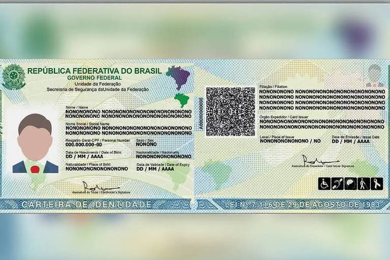 nova identidade divulgacao governo federal