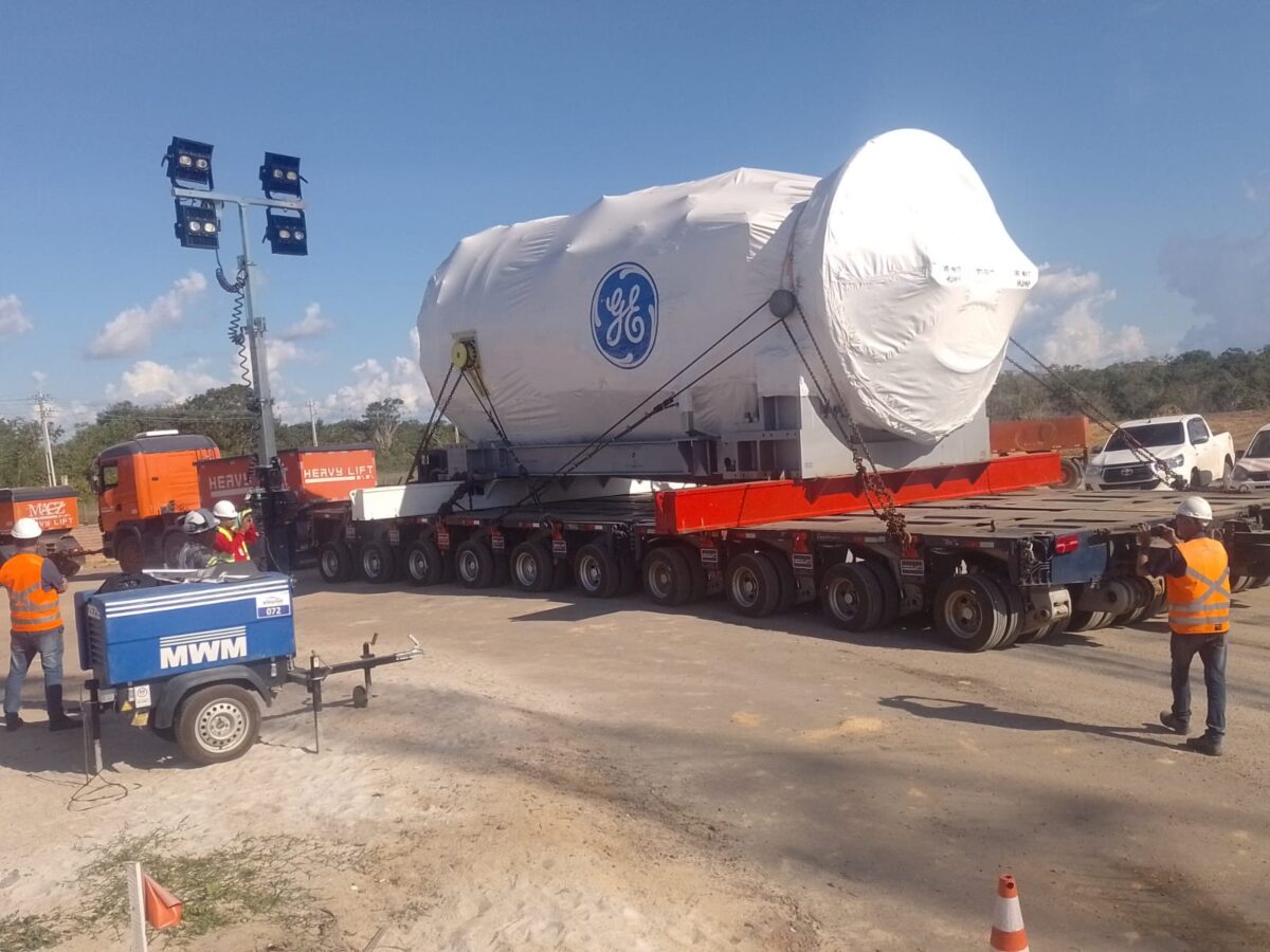 Montagem das usinas termelétricas:
