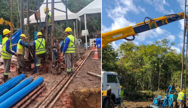 A concessão desta licença se junta às licenças concedidas anteriormente, para a construção da mina e do terminal portuário da Potássio Brasil em Autazes (Foto: Divulgação)
