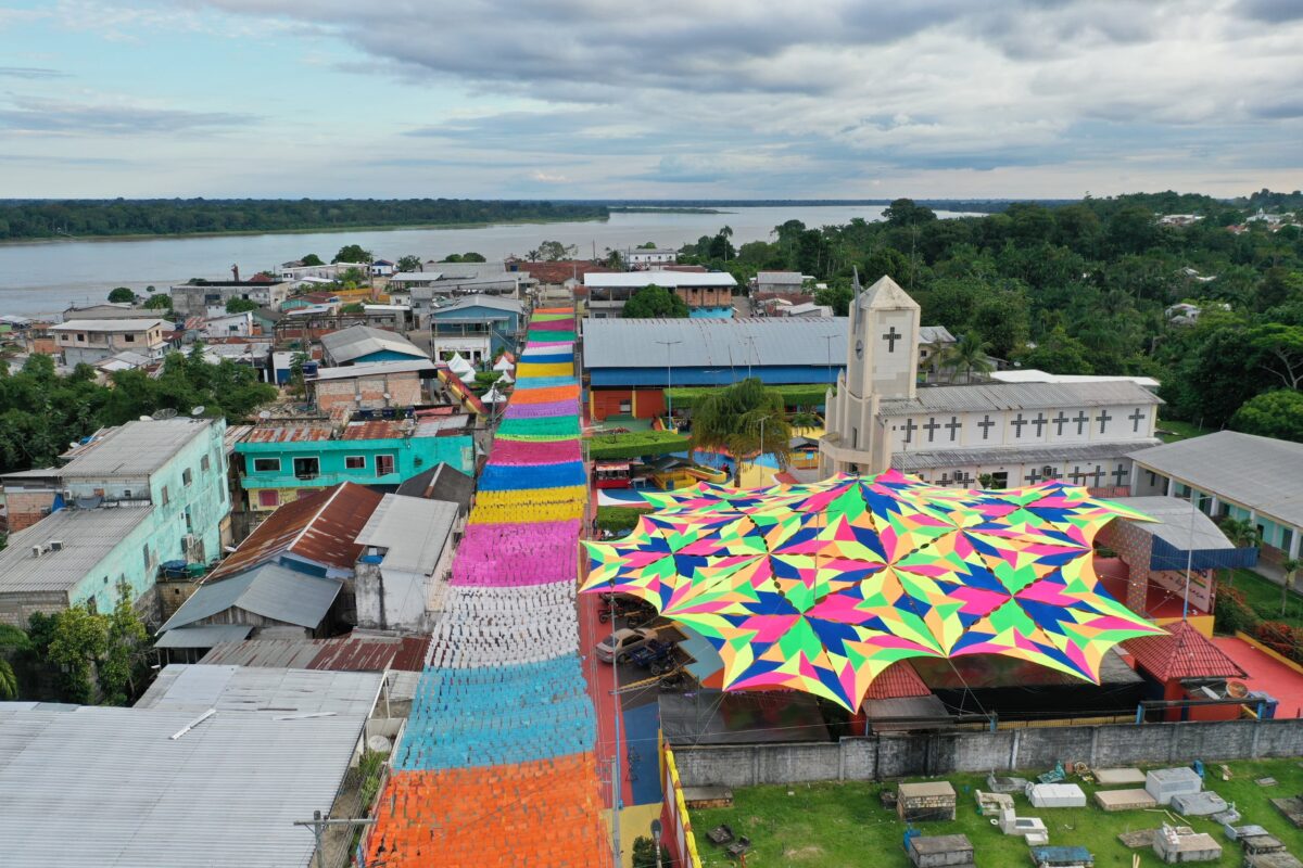 As comemorações em se encerram com a Santa Missa realizada pela igreja católica e derrubação do mastro erguido pelos devotos ao famoso ‘Santo Casamenteiro’ e padroeiro do município (Foto: Divulgação)