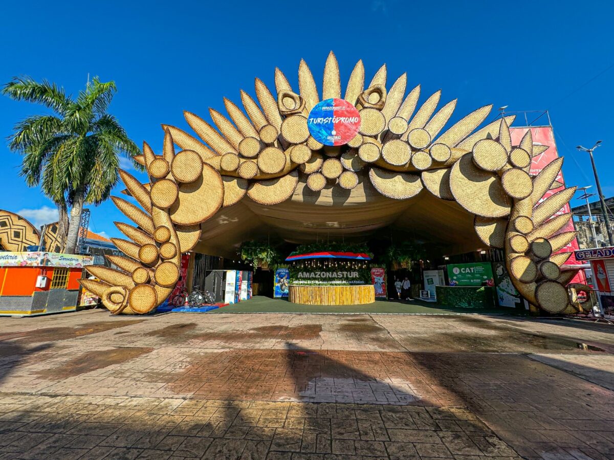 Turistódromo dedicado aos turistas oferece serviços essenciais de informações úteis e seguras para uma experiência mágica na Ilha Tupinambarana. (Fotos: Lucas Silva e Ygson França / Amazonastur)