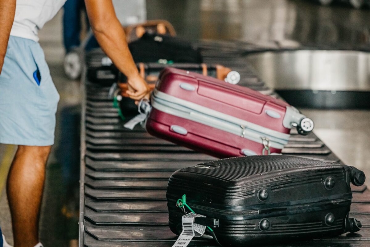 Bagagem despachada no aeroporto de Manaus Eduardo Gomes