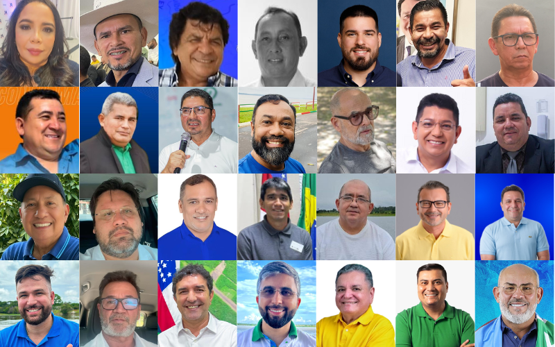 Selecionar Com 7 municípios, Calha do Médio Amazonas tem 28 pré-candidatos à prefeito Com 7 municípios, Calha do Médio Amazonas tem 28 pré-candidatos à prefeito — Ao todo, são 28 pré-candidatos na corrida para às prefeituras desses municípios (Montagem: RT1)