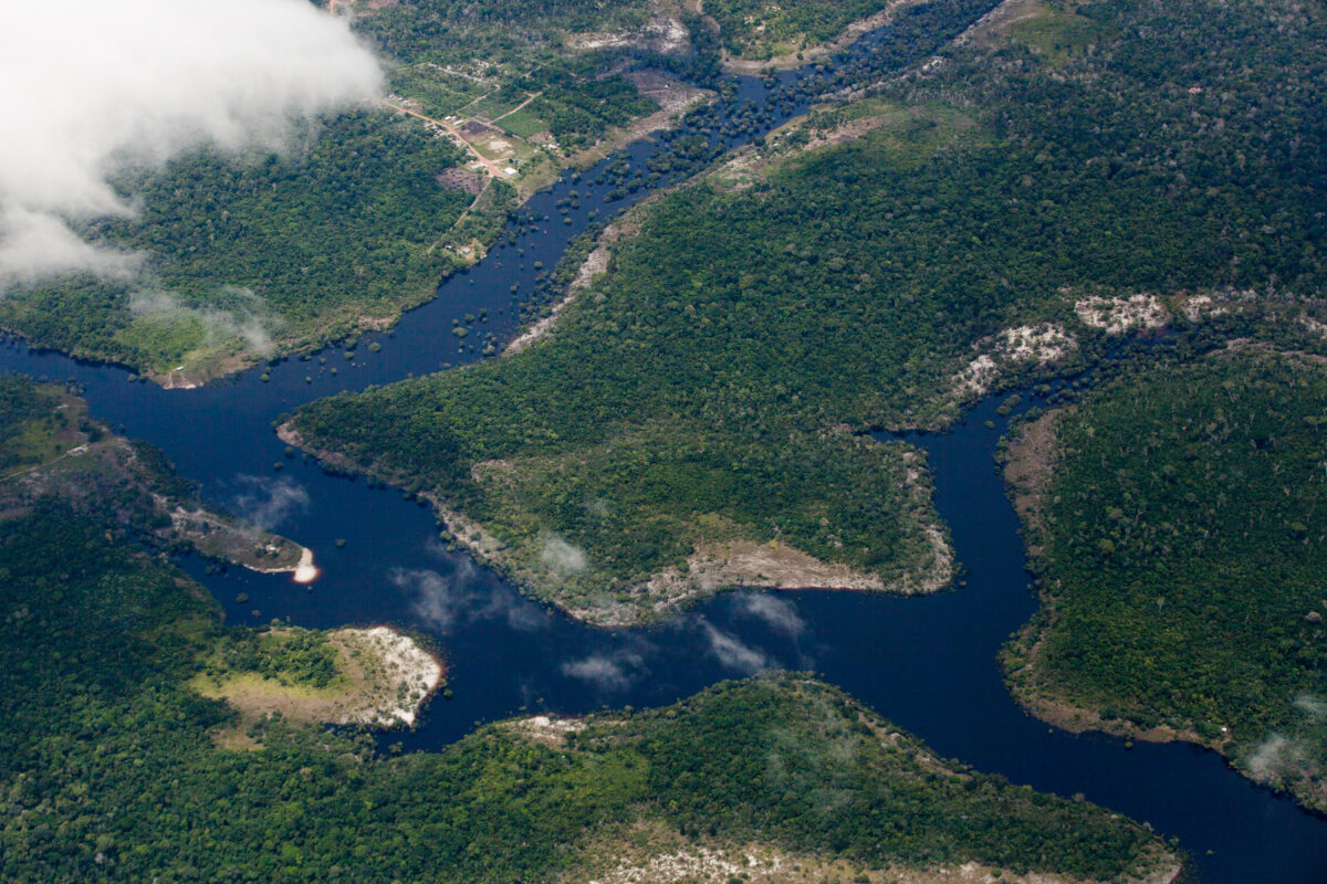 Fundo Amazônia: EUA formaliza nova doação de U$ 47 milhões de dólares. Imagens aéreas de Itacoatiara, interior do Amazonas (Foto: Gilberto Soares/MMA)