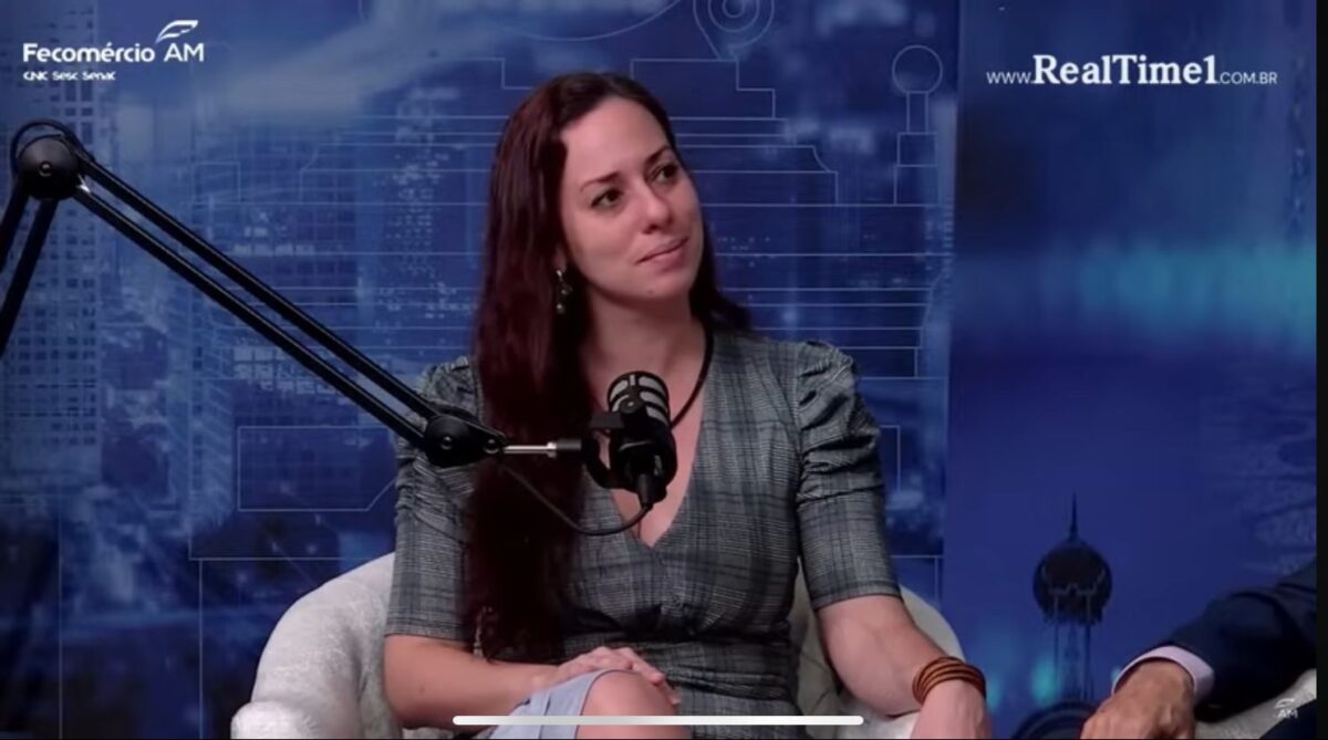 Natália Demes, pré-candidata à prefeitura de Manaus pelo PSOL