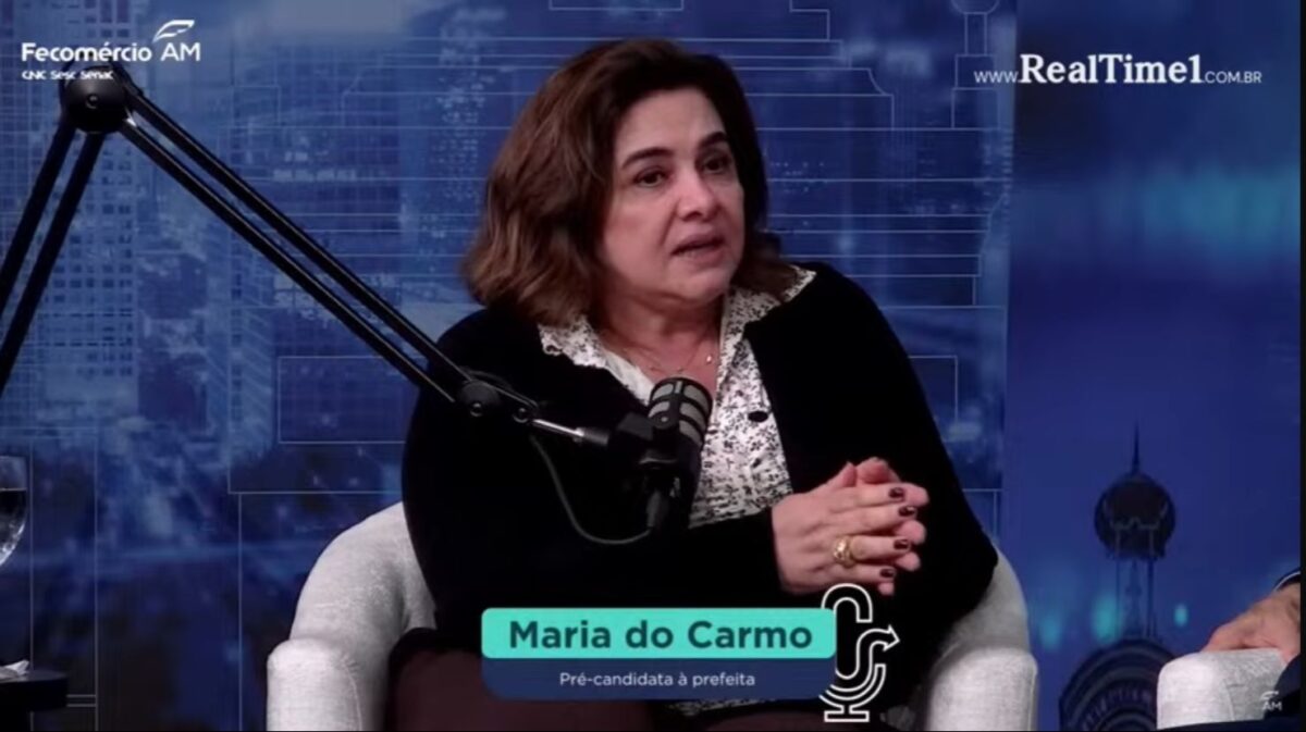 Maria do Carmo Seffair (Novo-AM), pré-candidata à prefeitura de Manaus