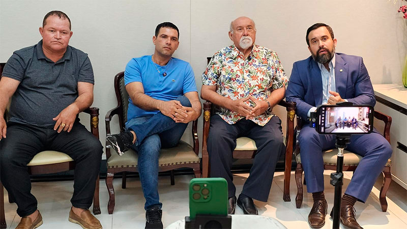 Belarmino Lins desistiu de sua candidatura em Fonte Boa para apoiar Dr. Lázaro (Foto: Divulgação)
