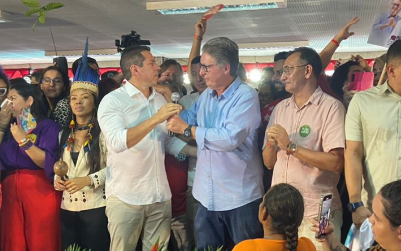 Chapa de Marcelo Ramos terá um velho conhecido da esquerda amazonense, o ex-deputado Luiz Castro ( Fotos: Márcio Siqueira)